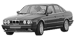 BMW E34 P1E5B Fault Code